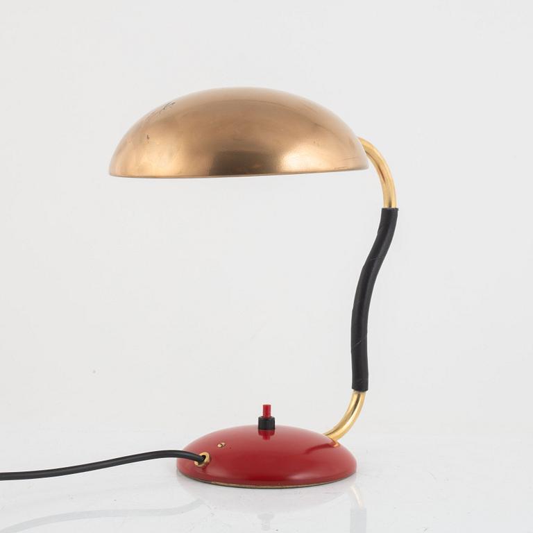 Bordslampa, modell "E1325", ASEA, 1900-talets mitt.