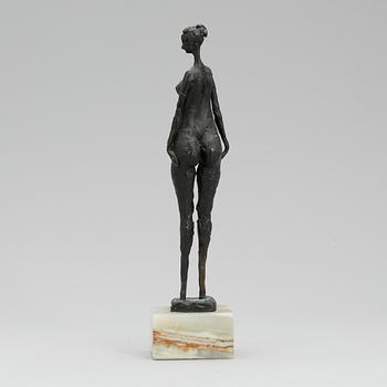 SKULPTUR, brons, okänd konstnär, signerad, 1900-tal.