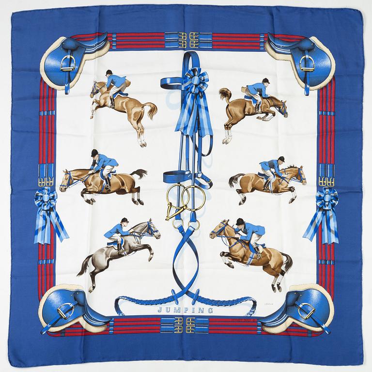 Hermès, scarf, "Jumping".