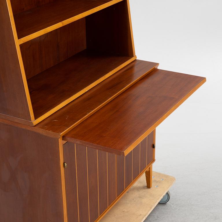 A book shelf with cabinet, 1960's.