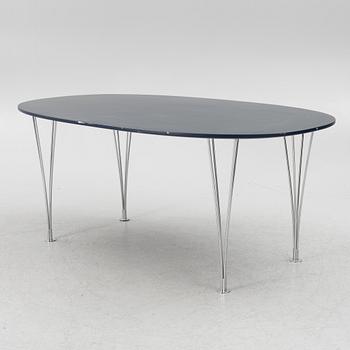 Bruno Mathsson & Piet Hein, a 'Superellipse' dining table, Bruno Mathsson International, Värnamo.