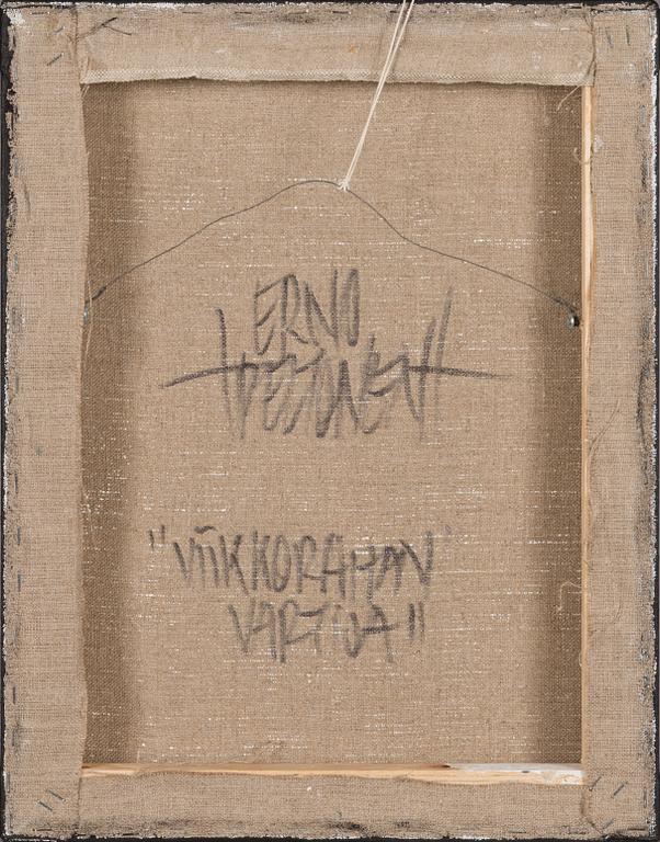 Erno Peltonen, oil on canvas, a tergo signed.
