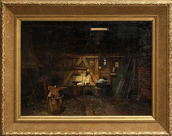 OLOF HERMELIN, olja på duk, sign.