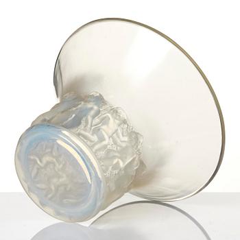 René Lalique, a "Farandole" glass vase, France, post 1930.