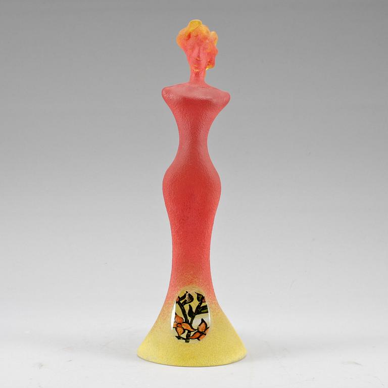 KJELL ENGMAN, glasskulptur, Kosta Boda.