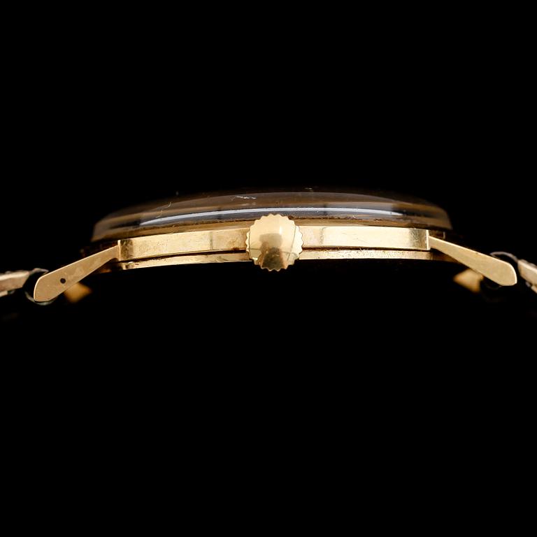 ARMBANDSUR, 18 k guld, Longines, 1900-talets andra hälft.