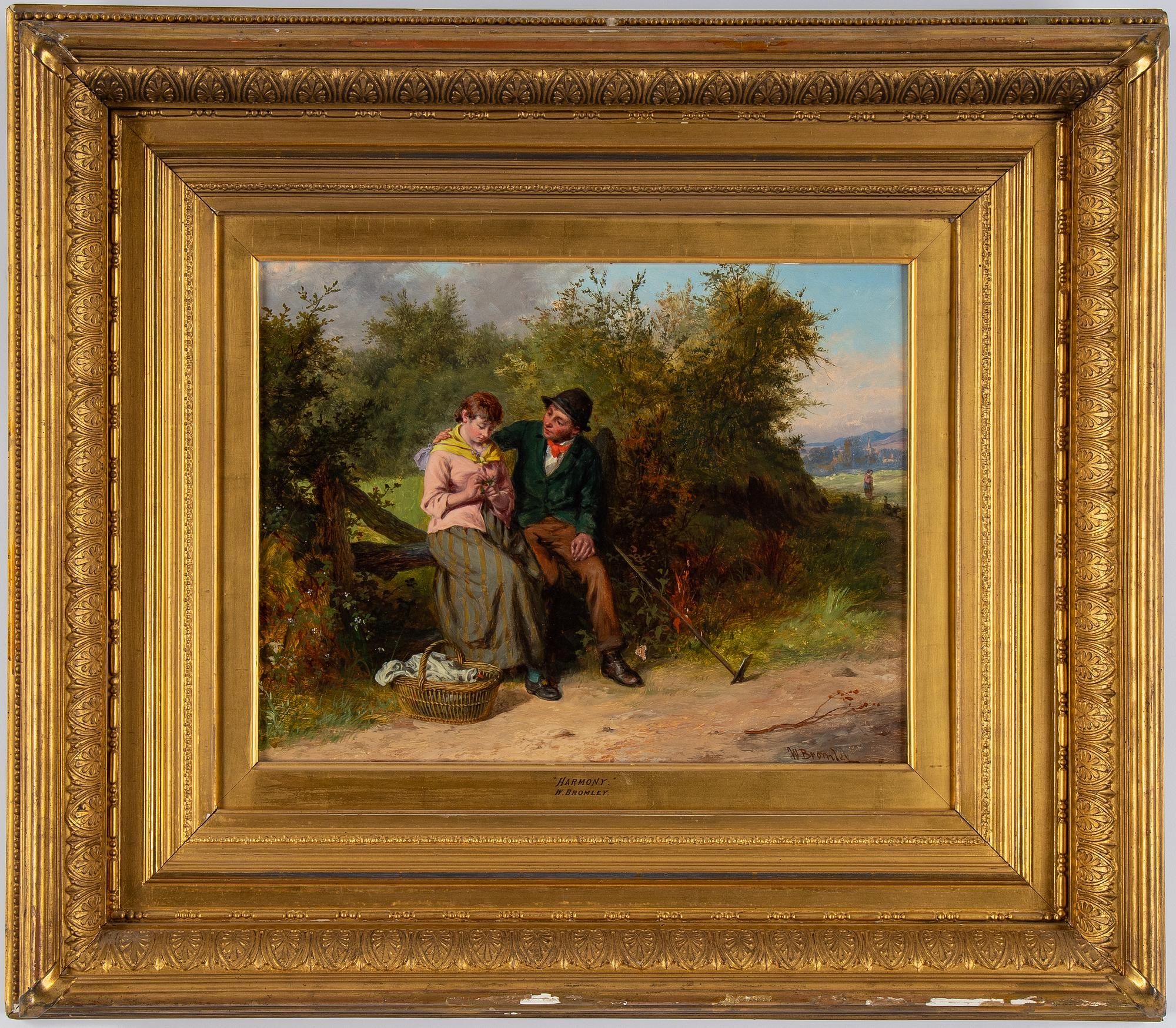 William III Bromley, attributed to, oil on canvas, signed.