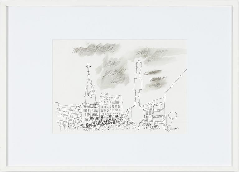 Stig Claesson, Sergels torg.