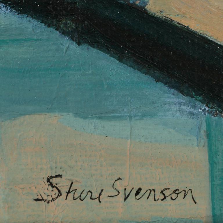 STURE SVENSON, olja på duk, signerad.