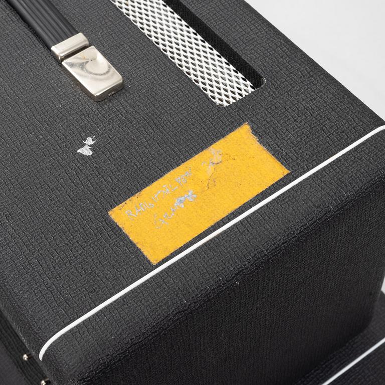 The Hives, Hiwatt "Custom 50", signed amplifier and speaker ca 2010.