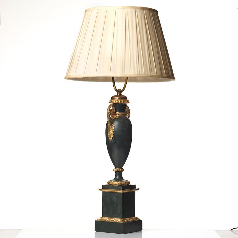 A French 19th Century table lamp.