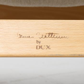 Bruno Mathsson, a pair of 'Pernilla' armchairs, Dux, Sweden, later part of the 20th century.