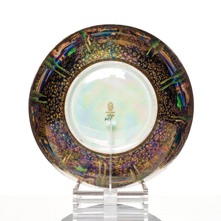 Daisy Makeig Jones, a "Fairyland lustre" porcelain bowl, Wedgwood, England 1920-30s, model z4968.