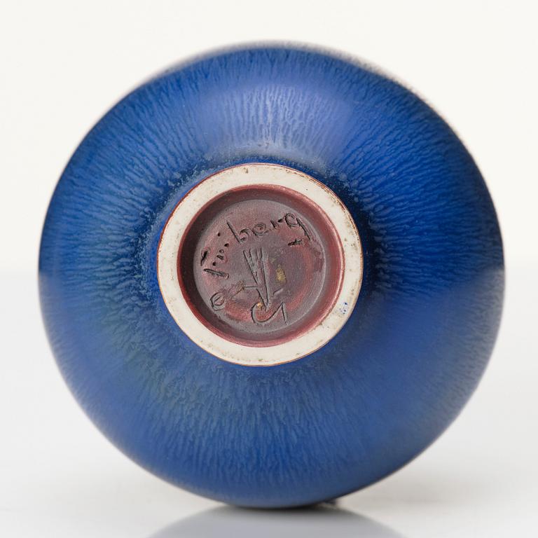 Berndt Friberg, a stoneware vase, Gustavsberg studio, Sweden 1963.