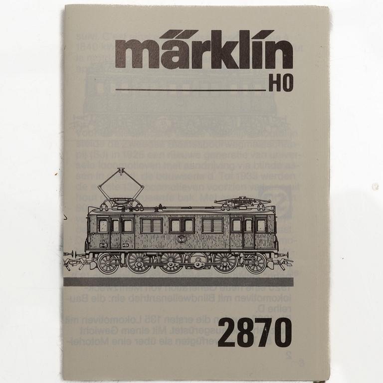 Märklin, tågset, 2870, samt tågvagn 4271.