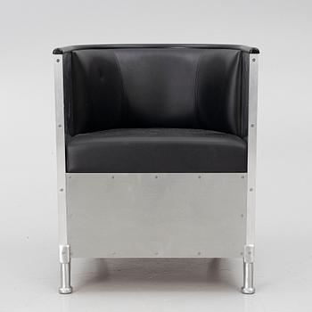 Mats Theselius, armchair, 'Aluminium', Källemo, after 1990.