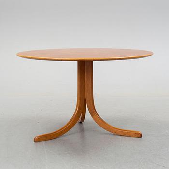 JOSEF FRANK, a model 1028 root veneer and mahogany coffee table from Svenskt Tenn.