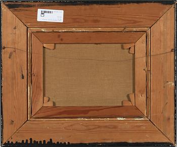 EDMOND FISCHER, olja på duk, sign.