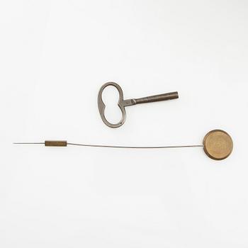 Table pendulum late Empire mid-19th century.