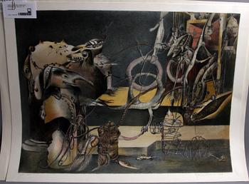 SVEN ERIK JOHANSSON, färglitografi, 3 st, sign o dat -.