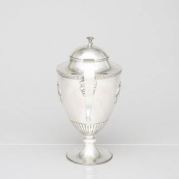 A Swedish Empire silver coffee-pot, mark of Adolf Zethelius, Stockholm 1811.