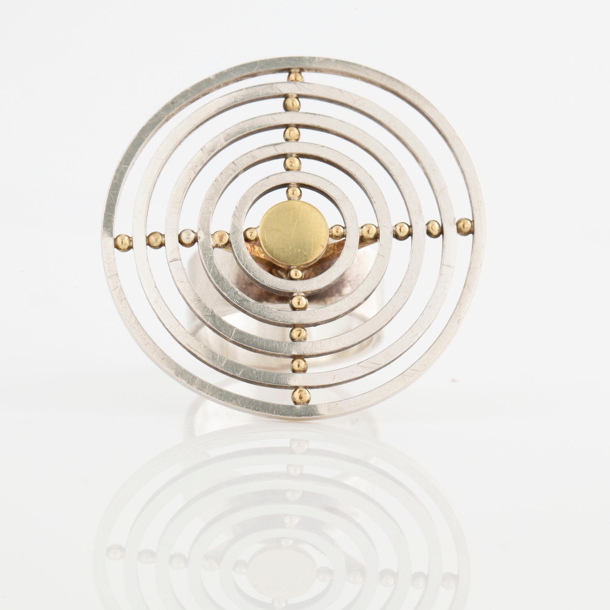 A ring made by Anders Högberg In Gothenburg in 1967.