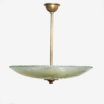 Ceiling lamp, 1930s/40s.