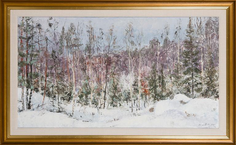 Aares Salli, Vintrig skog.