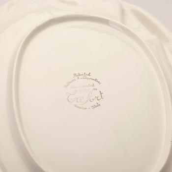 Dinner service, 13 pieces, ceramic, V.B.C. Cre Art, Treviso, Italy.