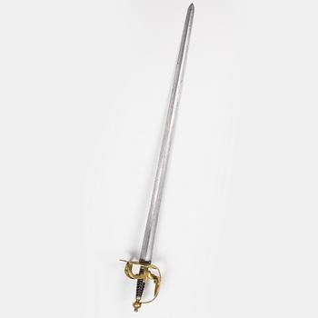 PALLASCH, svensk, m/1778 för Västgöta kvalleriregemente.