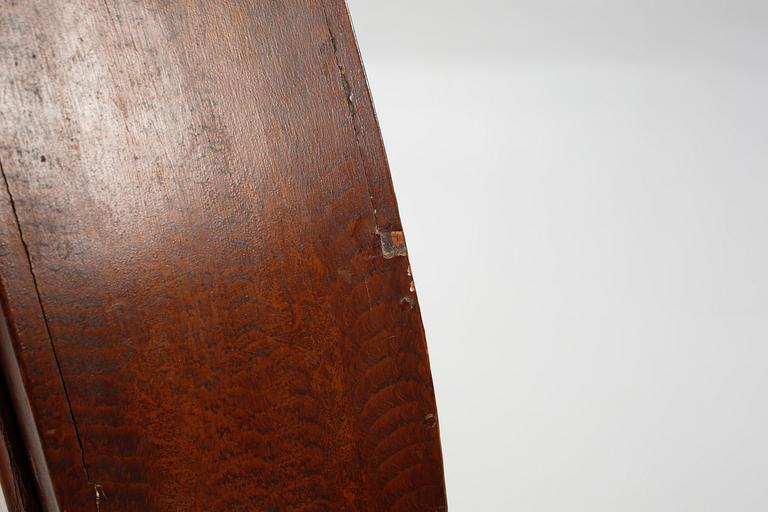 A grandfather clock dated 1823.