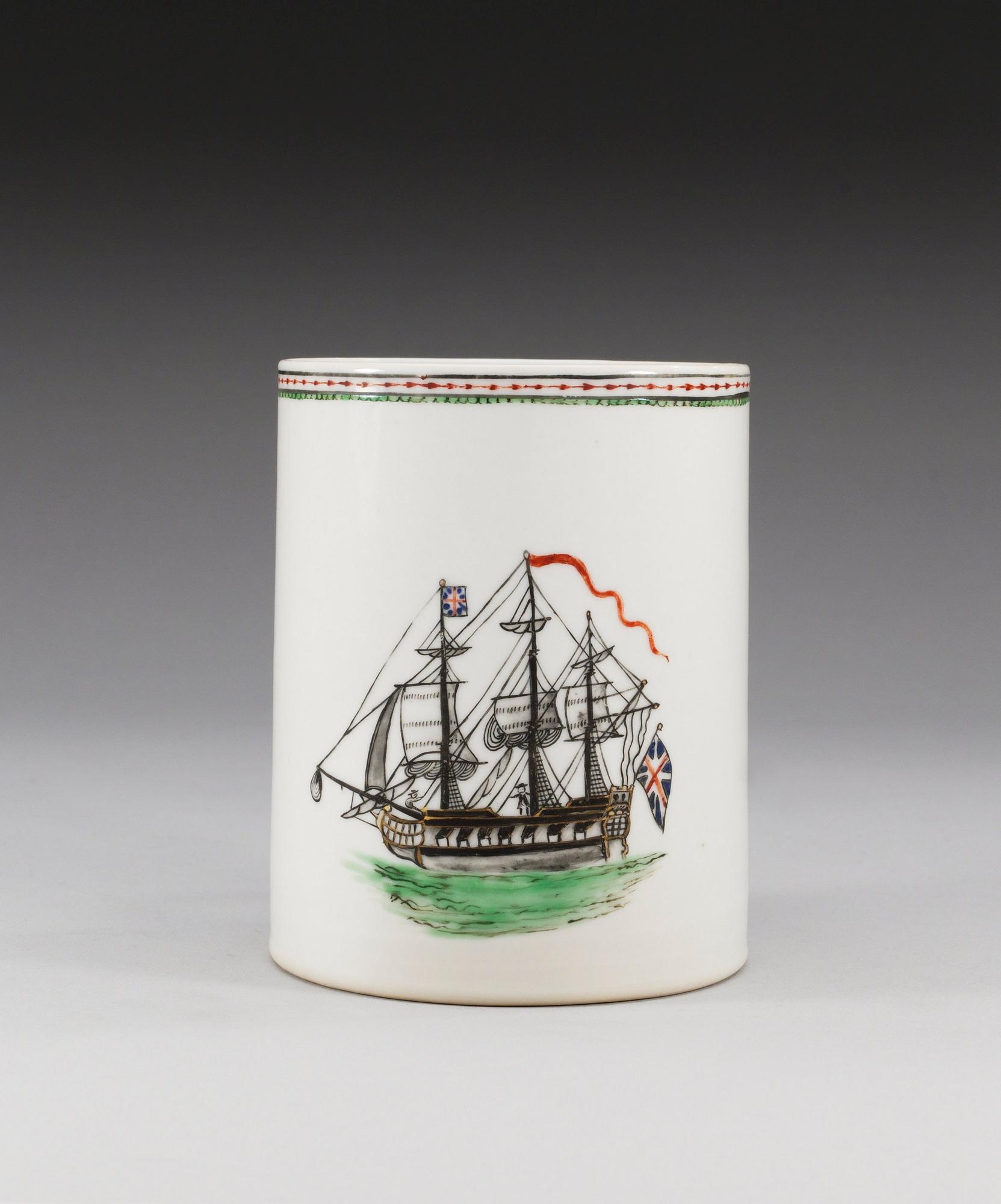 MUGG, kompaniporslin. Qing dynastin, Jiaqing (1796-1820).