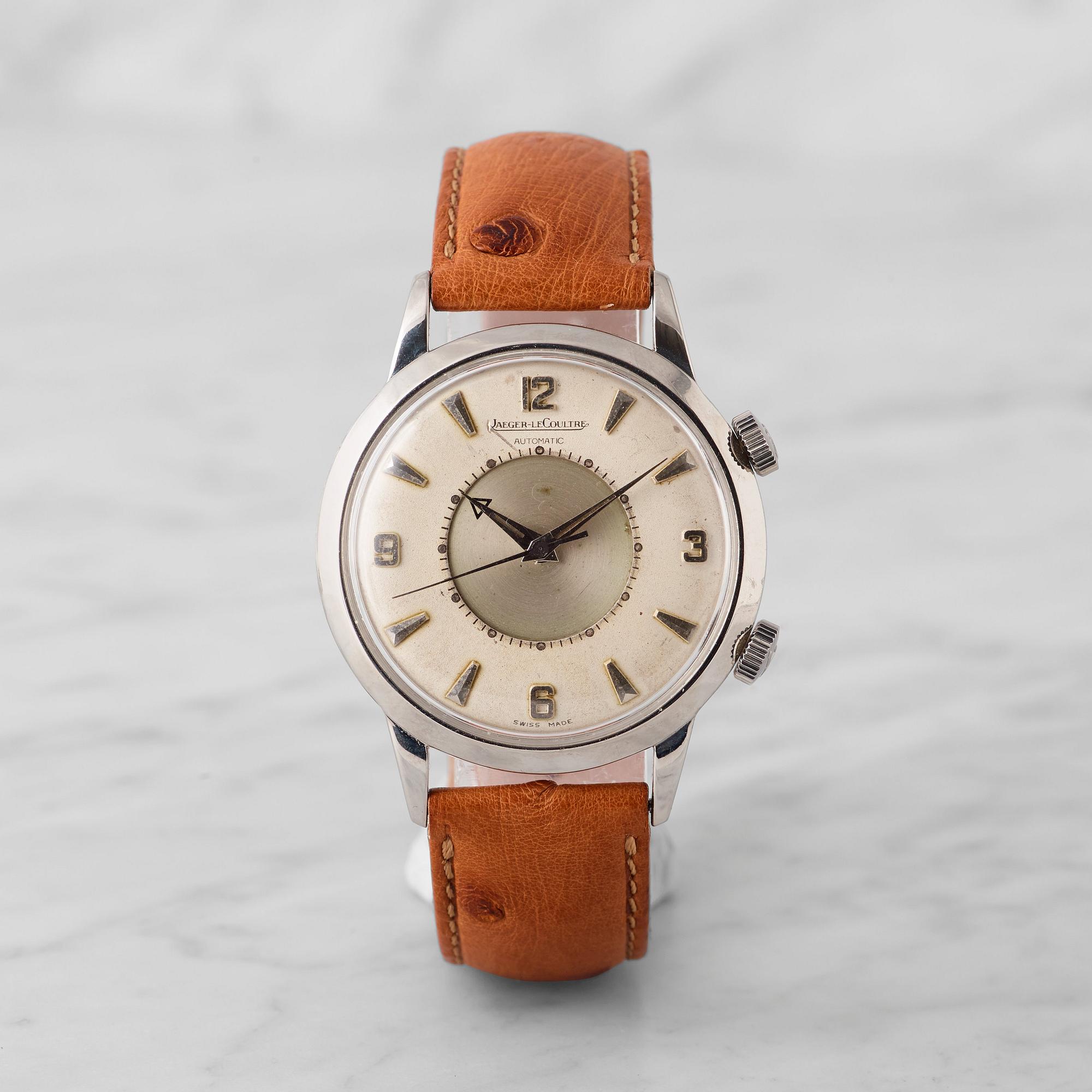 JAEGER-LeCOULTRE, Memovox, wristwatch, 37 mm,
