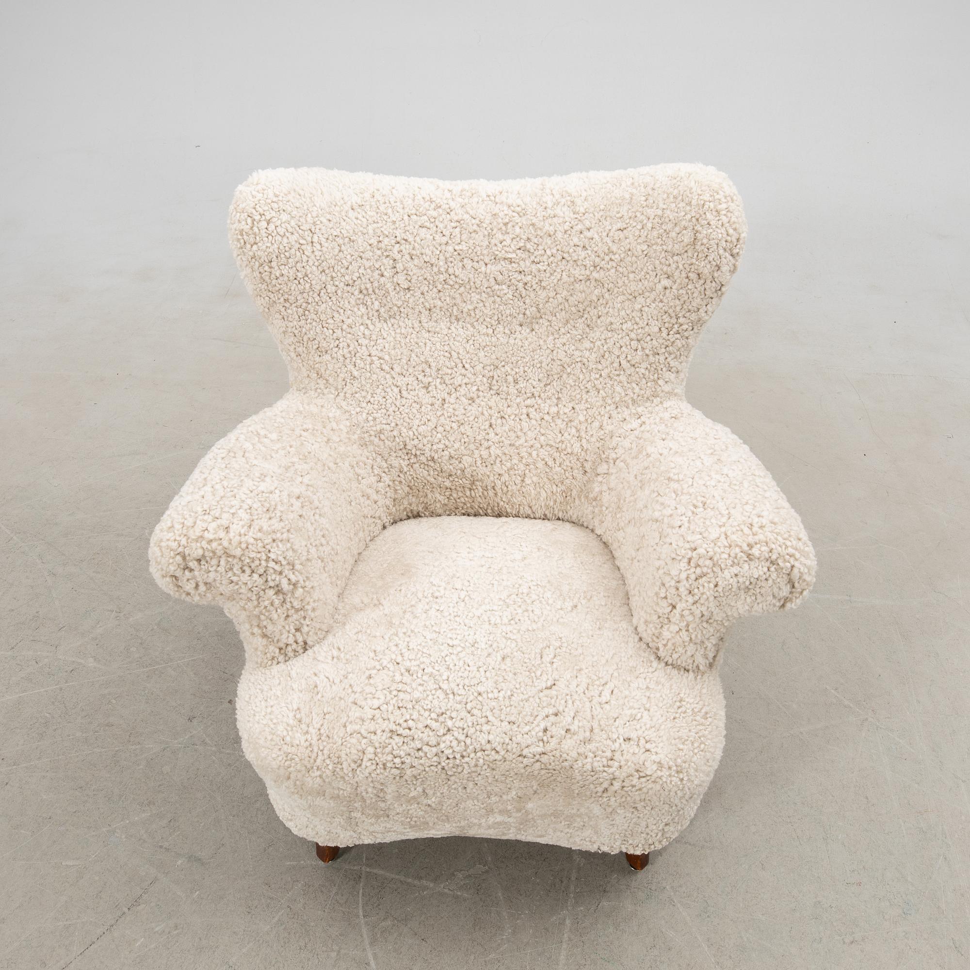 Armchair Swedish Modern 1940s.