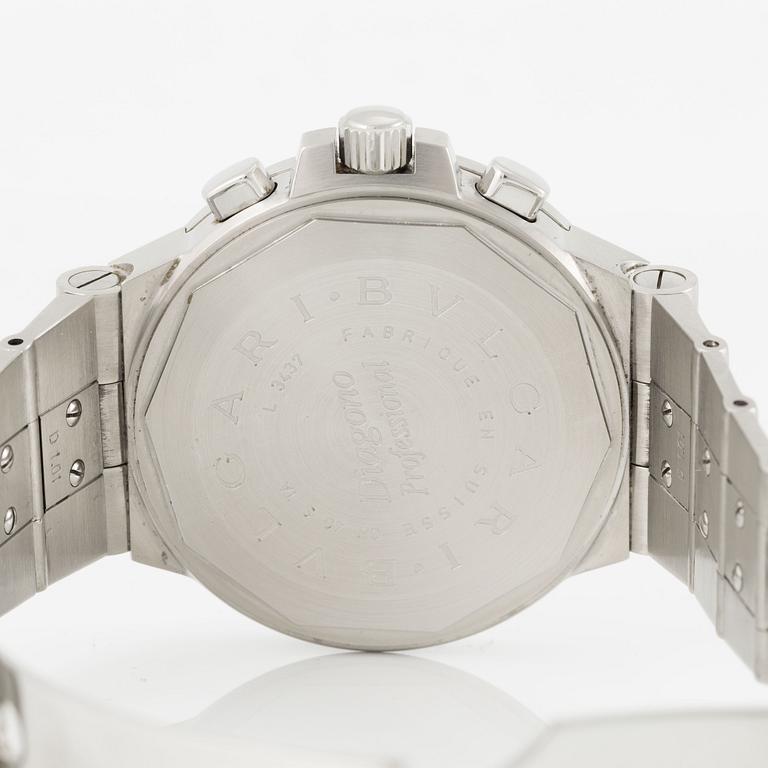 Bvlgari, Diagono, chronograph, ca 2004.