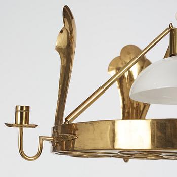 Lars Holmström, taklampa, Arvika, Swedish Grace, 1920-30-tal.
