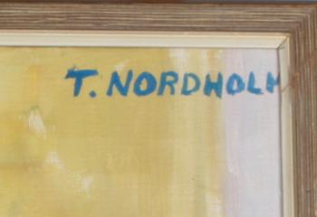 NORDHOLM, THAGE, olja på duk, sign.