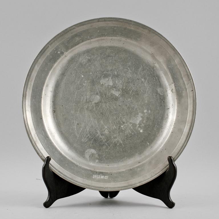 FAT, tenn, Anders Strandberg, Göteborg, 1728.