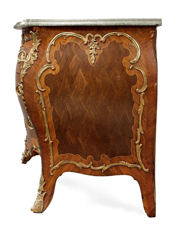 A Swedish Rococo commode by L. Nordin.