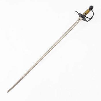 Värja, svensk, samtida kopia av m/1685.