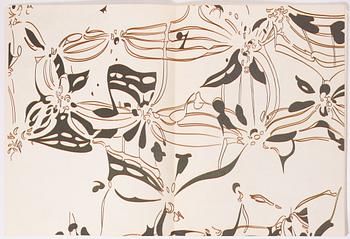 Periodicals, 9 pcs, "Derrière Le Miroir", published by Galerie Maeght.