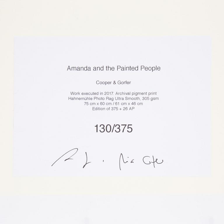 Cooper & Gorfer, "Amanda and the Painted People".
