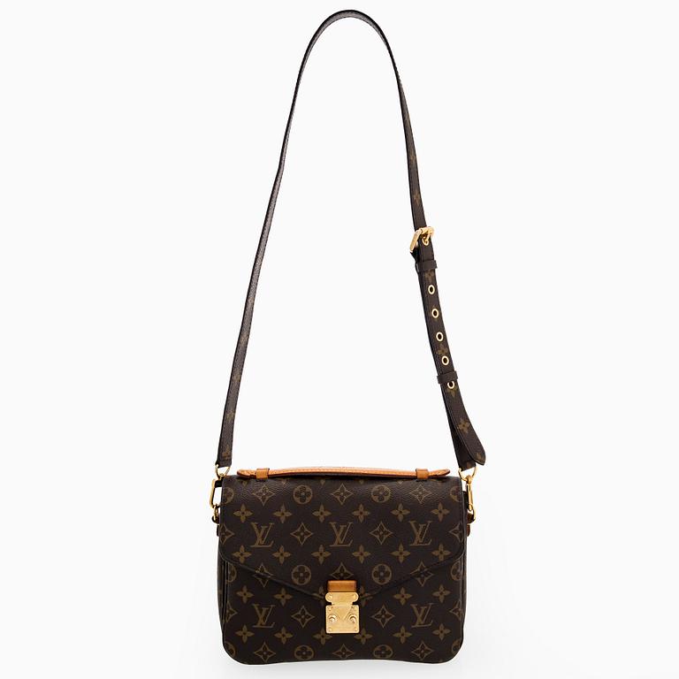Louis Vuitton, a Monogram Canvas 'Pochette Metis' bag.