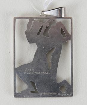 HÄNGE, silver, Tore Strindberg för Sporrong, Stockholm 1947.