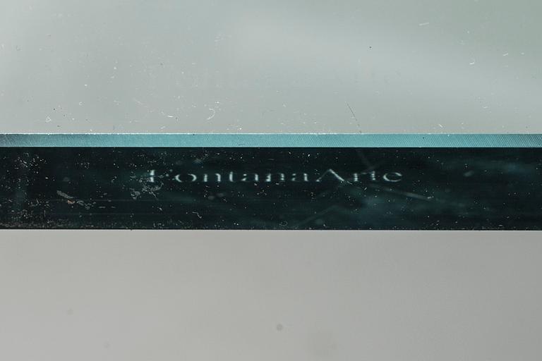 SOFFBORD "Tavolo con ruote", Fontana Arte, etsad märkning.