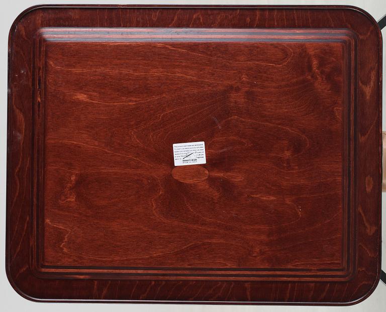A Piero Fonasetti tray table, Milano, Italy.