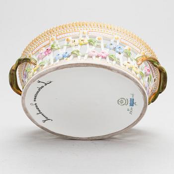 A Danish 1965 porcalain bowl 'Flora Danica' by Royal Copenhagen.