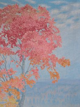 Bror Lindh, Autumn Trees.