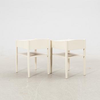 Sängbord, ett par, 1900-tal.