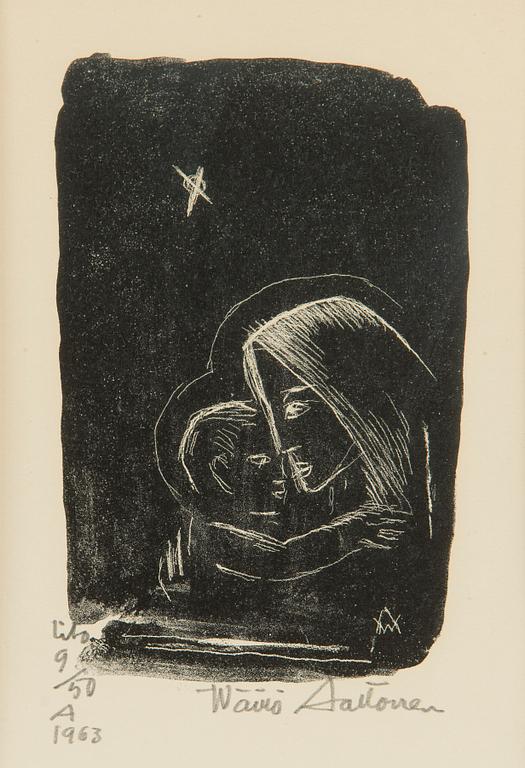 Wäinö Aaltonen, Mor och barn.